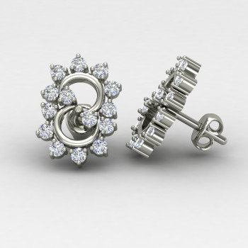 Classic American Diamond Stud Earring Classic American Diamond Stud Earring