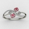 Ruby Wedding Oval Bracelet Ruby Wedding Oval Bracelet