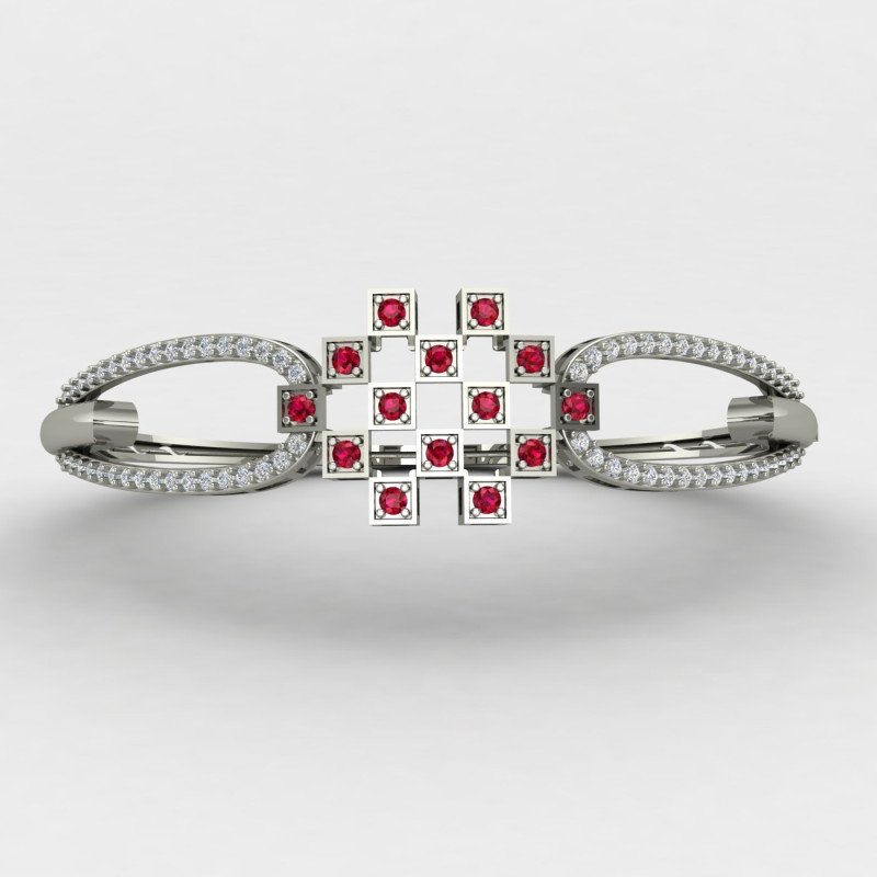 Artificial Diamond Oval Bracelet Artificial Diamond Oval Bracelet
