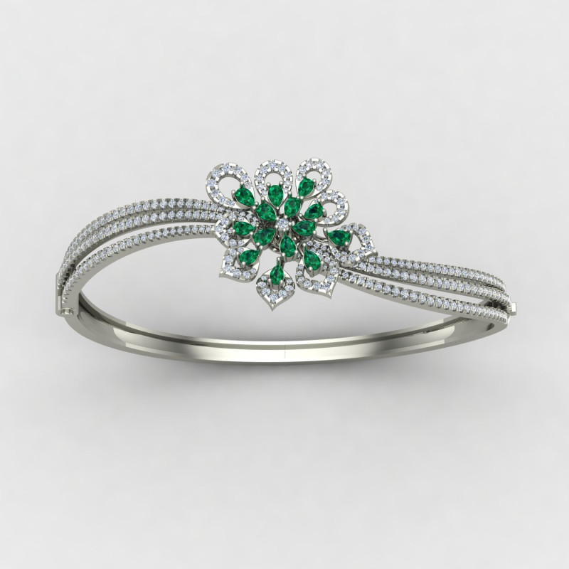Emerald Wedding Bracelet Emerald Wedding Bracelet