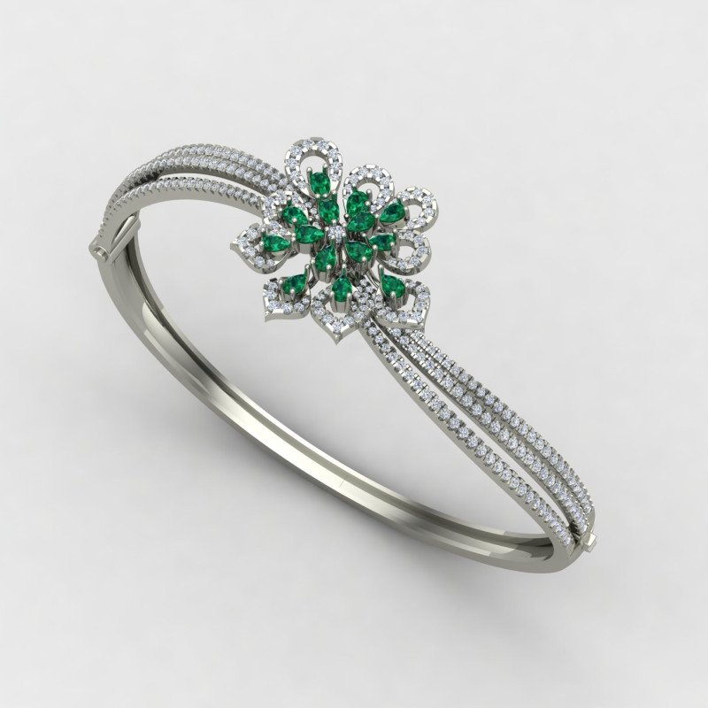 Emerald Wedding Bracelet Emerald Wedding Bracelet