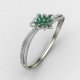 Emerald Wedding Bracelet