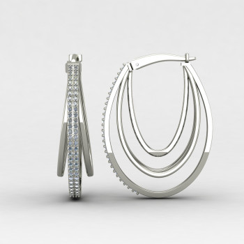 Designer Hoop Earring Designer Hoop Earring