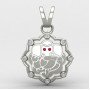 Ganesh ji Pendant Silver