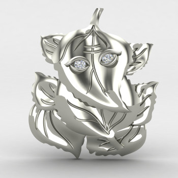 Leaves Ganpati Bappa