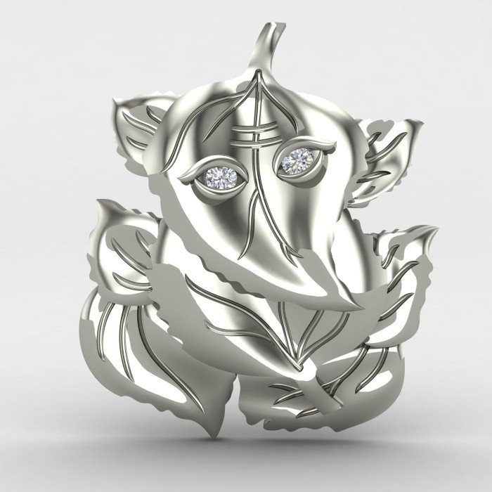 Leaves Ganpati Bappa