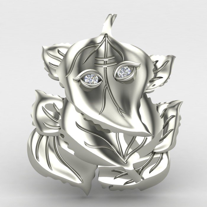 Leaves Ganpati Bappa