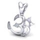 Om Damru Gold Pendant