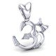 Om Damru Gold Pendant
