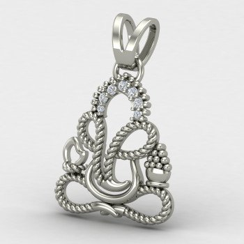 Spiral Ganesh Ji Locket Spiral Ganesh Ji Locket