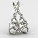 Spiral Ganesh Ji Locket Spiral Ganesh Ji Locket
