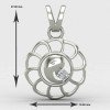 Ganesh Ji Silver Locket Ganesh Ji Silver Locket