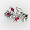 Ruby Gemstone Cocktail Ring