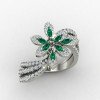 Emerald Marquise Cocktail Ring