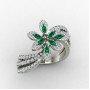 Emerald Marquise Cocktail Ring