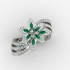 Emerald Marquise Cocktail Ring