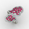 Designer Ruby Cocktail Ring
