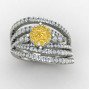 Band Style Cocktail Ring