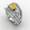Band Style Cocktail Ring