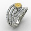 Band Style Cocktail Ring