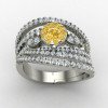 Band Style Cocktail Ring