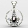 Tirupati Balaji Pendant Silver Tirupati Balaji Pendant Silver