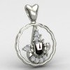 Tirupati Balaji Pendant Silver Tirupati Balaji Pendant Silver