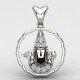 Tirupati Balaji Pendant Silver