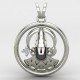 Tirupati Balaji Silver Pendant