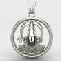 Tirupati Balaji Silver Pendant