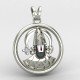 Tirupati Balaji Silver Pendant