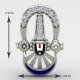 Tirupati Balaji Silver Locket