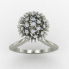 Globe Silver Ring