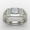 Solitaire Gents Ring