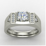 Solitaire Gents Ring