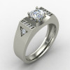 Solitaire Gents Ring