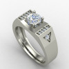 Solitaire Gents Ring
