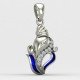 Ganapati Bappa Silver Pendant