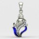 Ganapati Bappa Silver Pendant