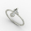 Women Casual Silver Ring