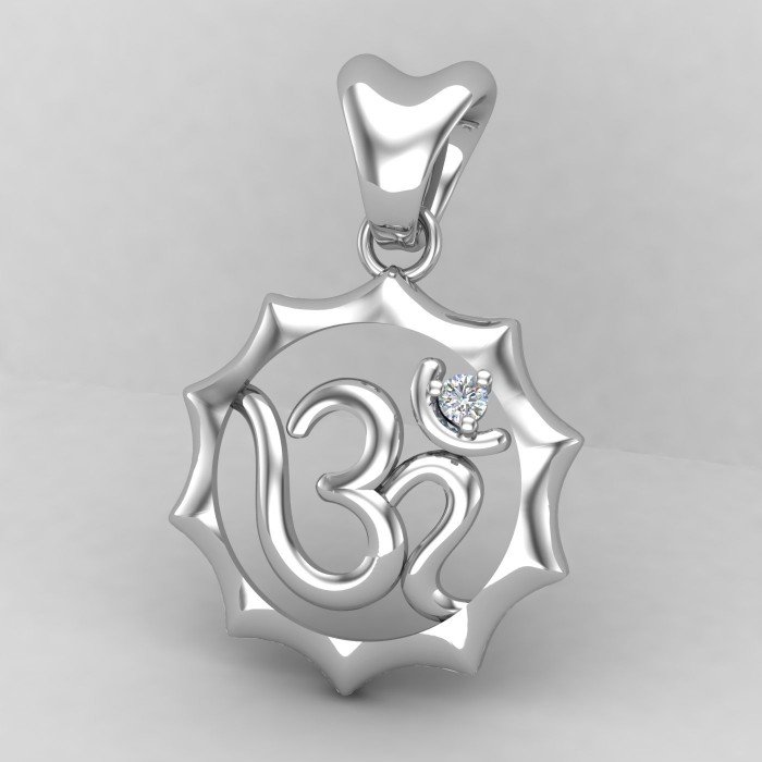 Silver Om Pendant Silver Om Pendant