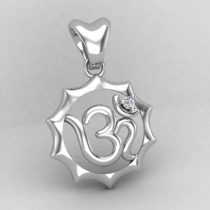 Silver Om Pendant Silver Om Pendant