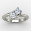 Two Diamond Cross Ring