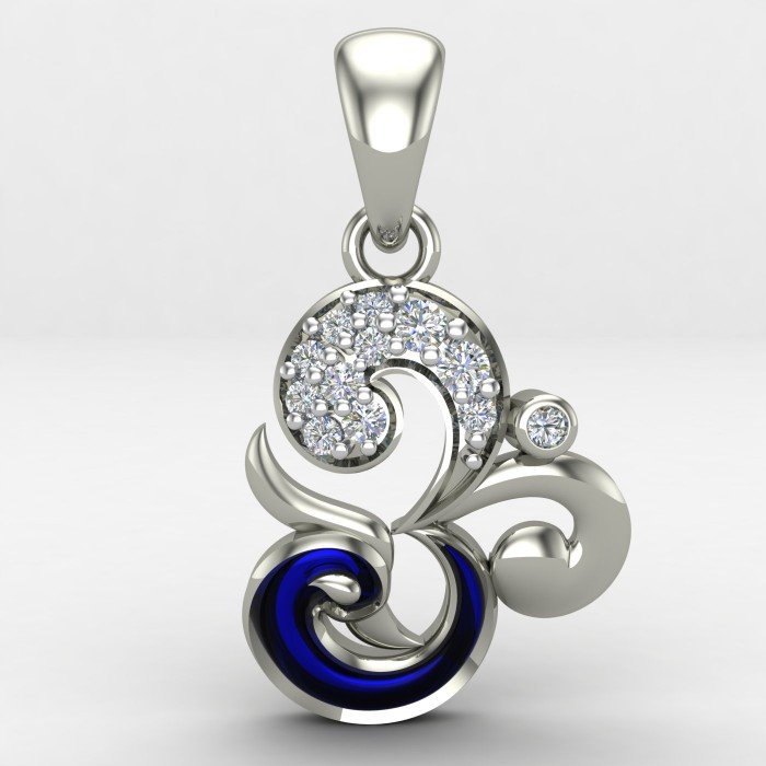 Mayur Om Locket