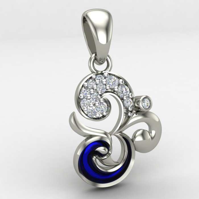 Mayur Om Locket