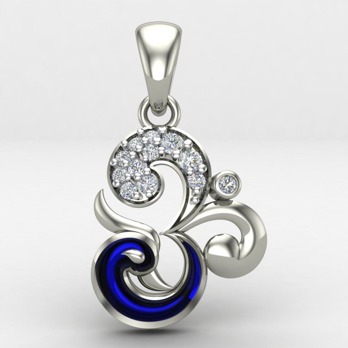 Mayur Om Locket