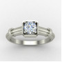 Solitaire Diamond Engagement Ring