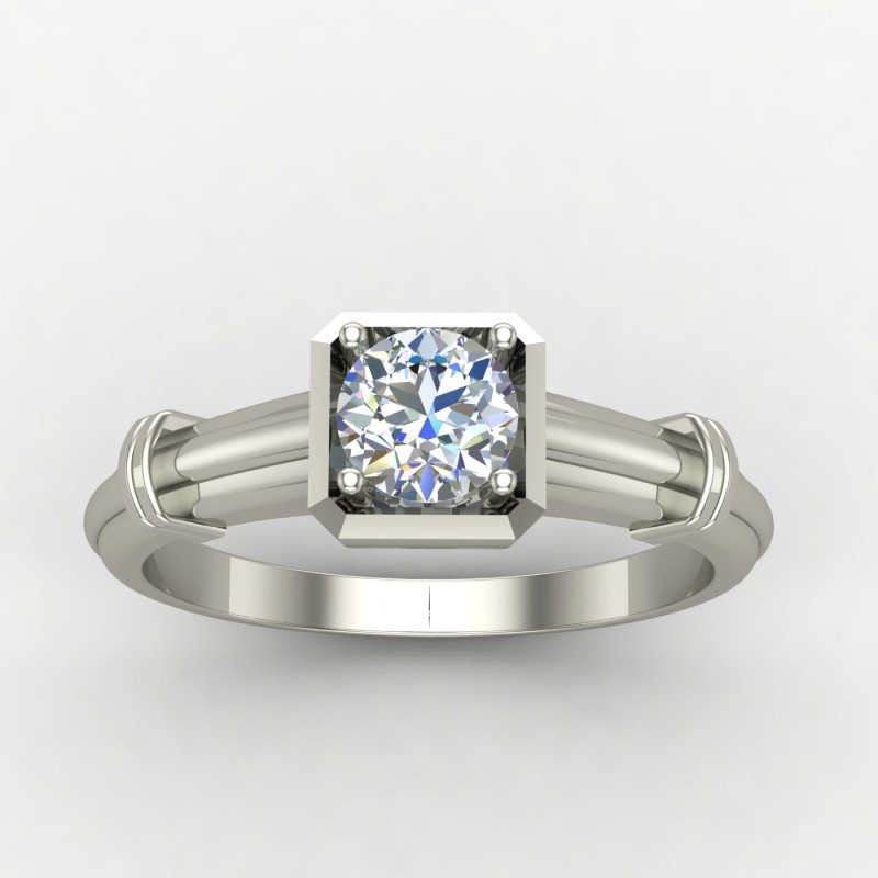 Solitaire Diamond Engagement Ring Solitaire Diamond Engagement Ring