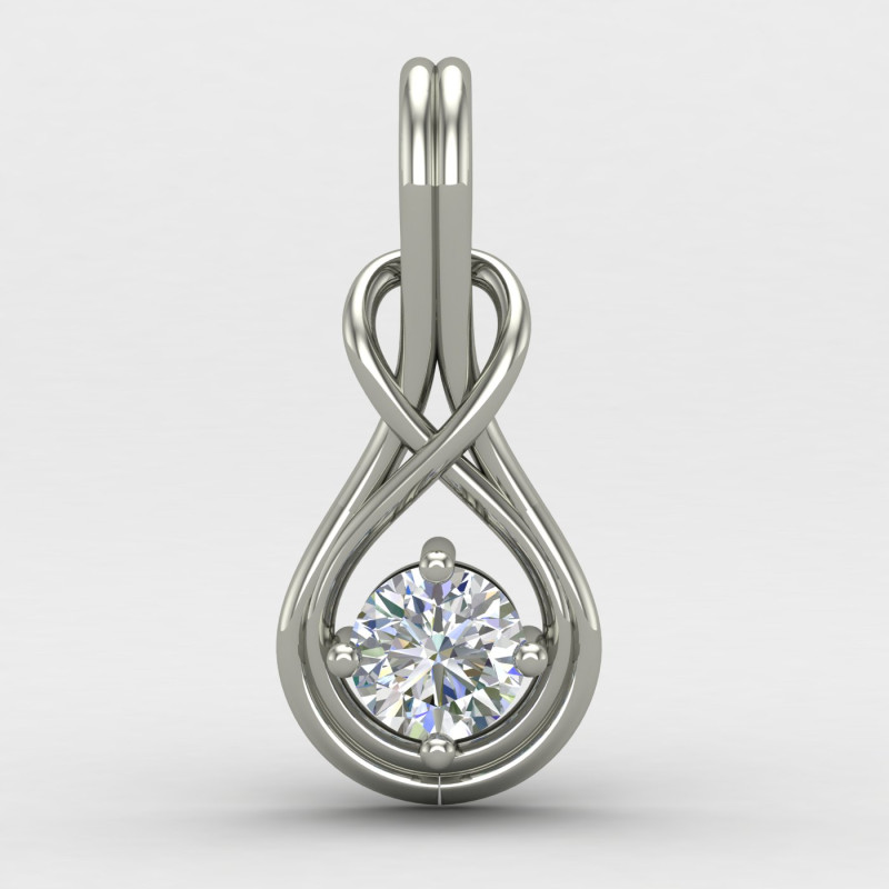 Solitaire Diamond Locket Solitaire Diamond Locket