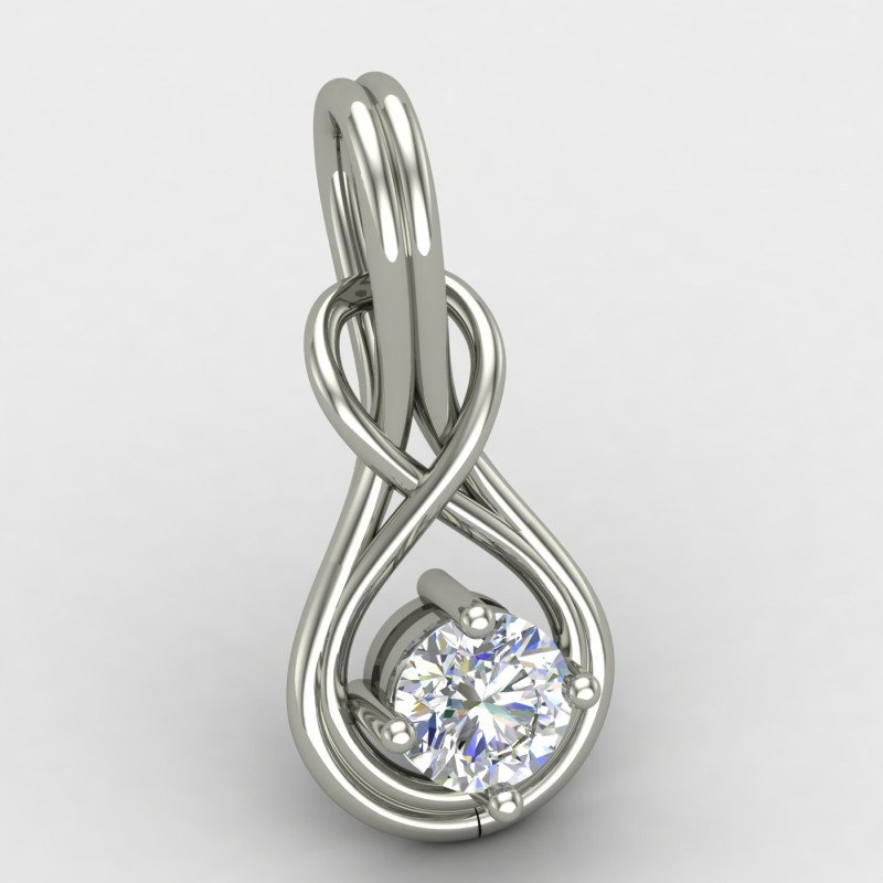 Solitaire Diamond Locket Solitaire Diamond Locket